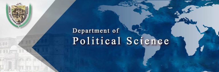 Department Of Political Science – AWKUM